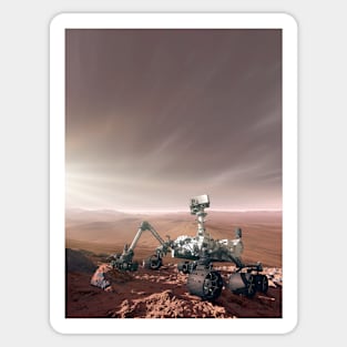 Mars rover Curiosity (C024/6719) Sticker